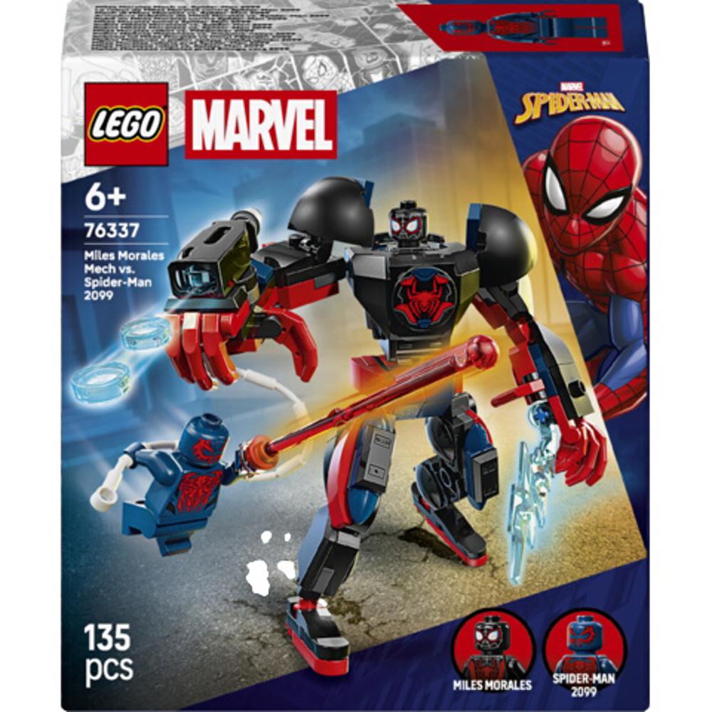 Lego Miles Morales Mech Vs Spiderman 2099